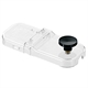 Clear Plastic Hinged Lid, Slim