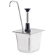 1/6-Pan Pump, Tall Spout - Stainless Steel