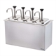 Drop-In Cold Station | (4) Jars & Stainless Steel Pumps