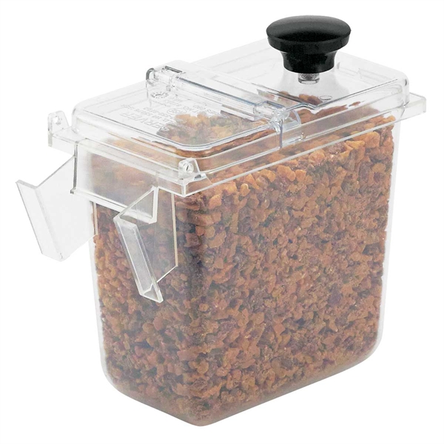 1/9-Size Wall-Mount Jar Clear