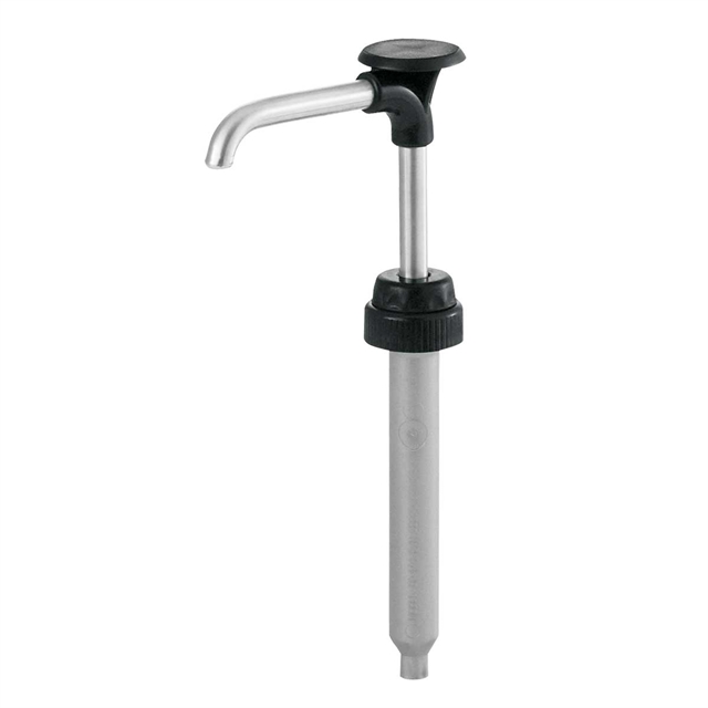 Bottle Pump 1/4 oz - Stainless Steel Hybrid