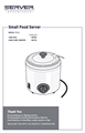 Small Food Warmer | Manual 01801