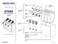 Express Triple Station 07040 | Parts List