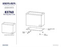 Serving Bar 3-Jar 83760 | Parts List