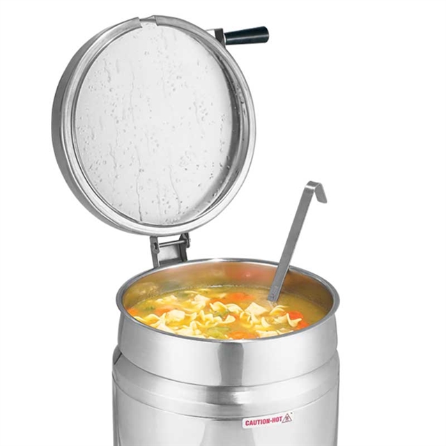 Soup Warmer Lid Open