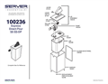 Express, Direct-Pour, Countertop | Parts 100236