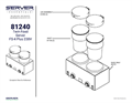 Twin Soup Station 230V 81240 | Parts List