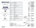 CP-200 Condiment Pump 83300 | Parts List