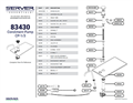 CP-1/3 Condiment Pump 83430 | Parts List