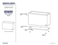 Serving Bar 4-Jar 83600 | Parts List