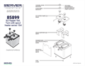 EZ-Topper Twin 85899 Series 15H | Parts List