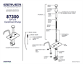 CP-1/9 Condiment Pump 87300 | Parts List