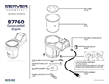 ConserveWell Drop-In 87760 | Parts List