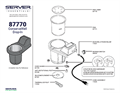 ConserveWell Drop-In 87770 | Parts List