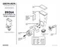 SlimLine 1.4 L, Single Wall-Mount 89264 | Parts List