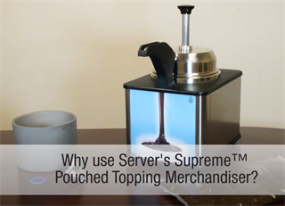 ServerTV Presents | The Supreme™ Pouched Topping Merchandiser